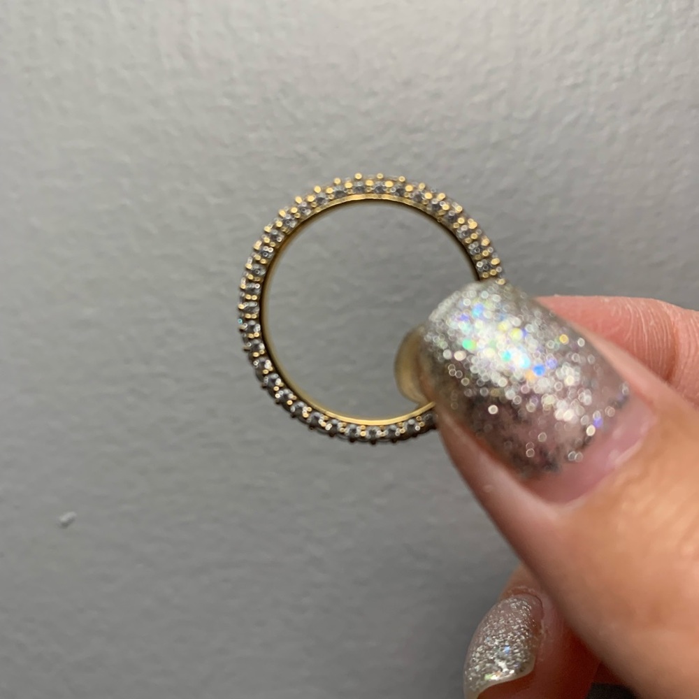Pandora Gold Pavé Ring - Picture 2 of 4